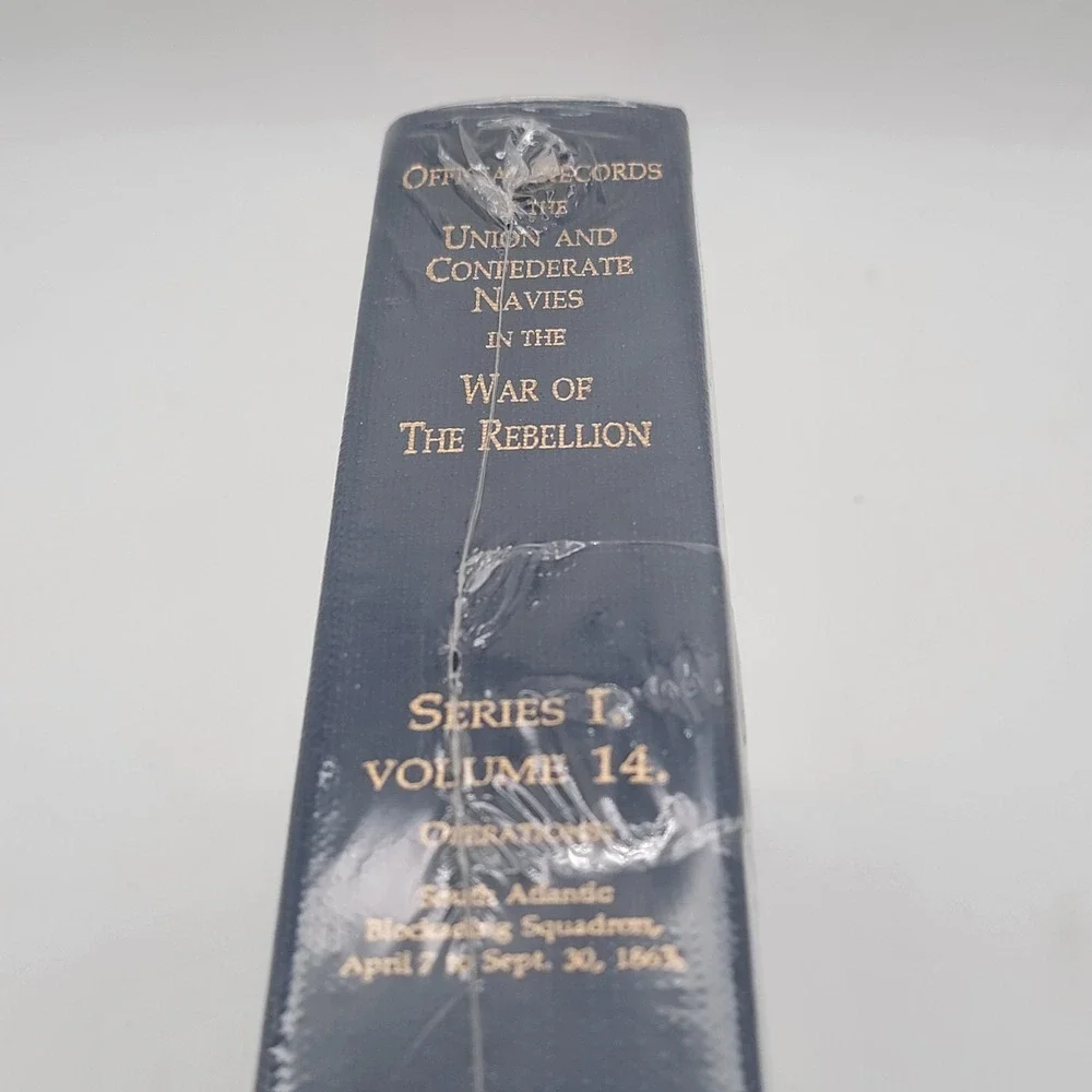 Official Records Union Confederate Navies Series I Vol 14 HC Factory Sealed NEW